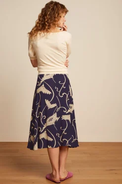 King Louie Rokken|Juno Skirt Pixy Evening Blue