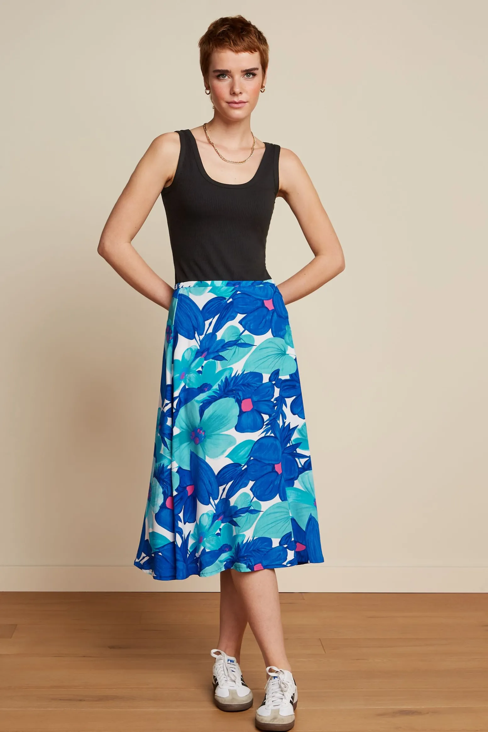 King Louie Rokken|Juno Skirt Seychelles Surf Blue