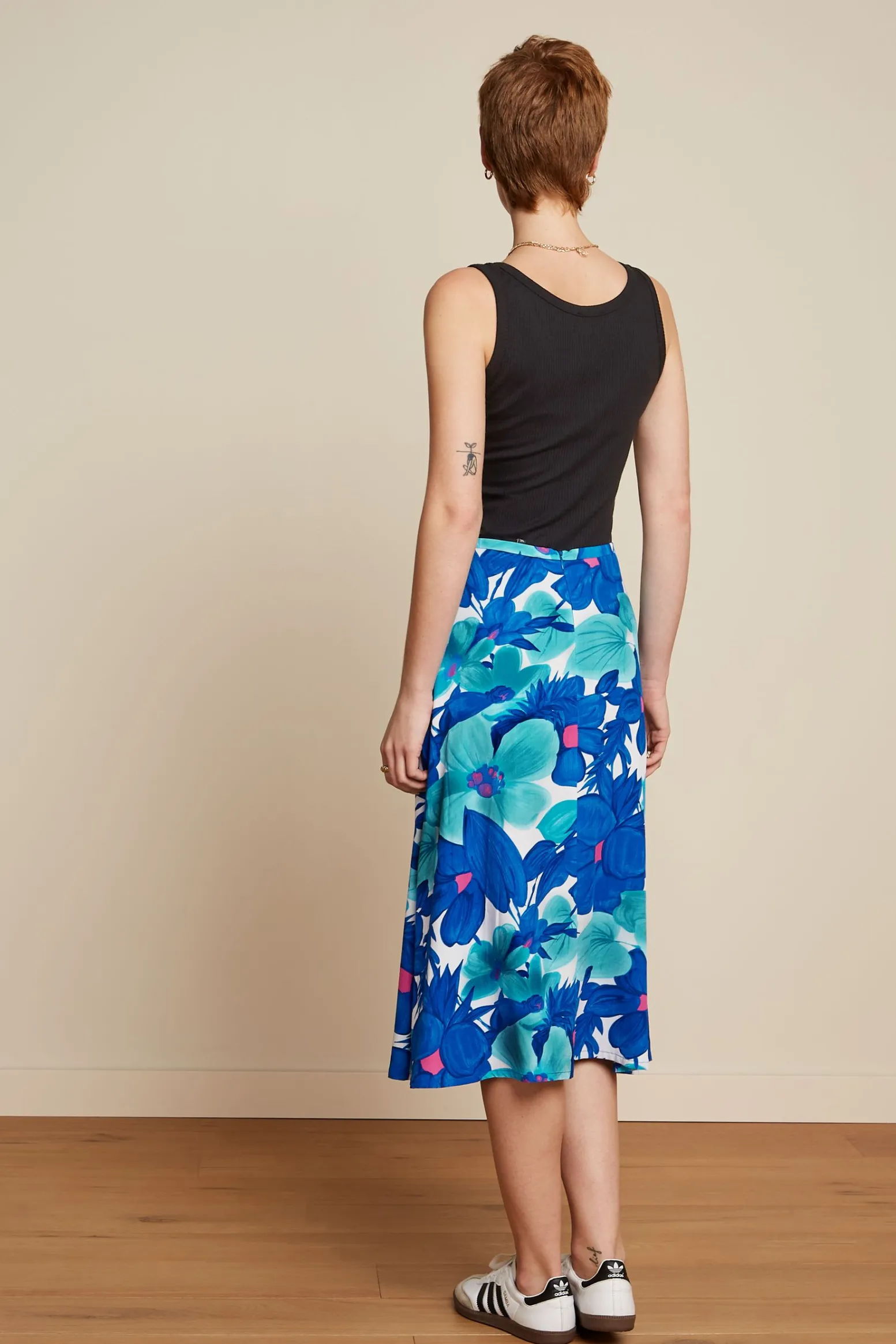King Louie Rokken|Juno Skirt Seychelles Surf Blue