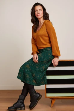 King Louie Rokken|Juno Skirt Valentine Pine Green