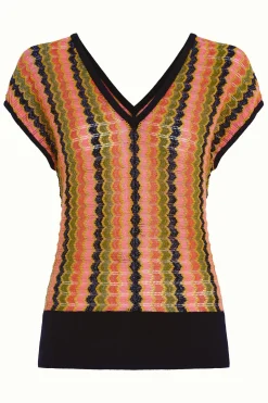King Louie Tops & Shirts|Kate Top Magic Black