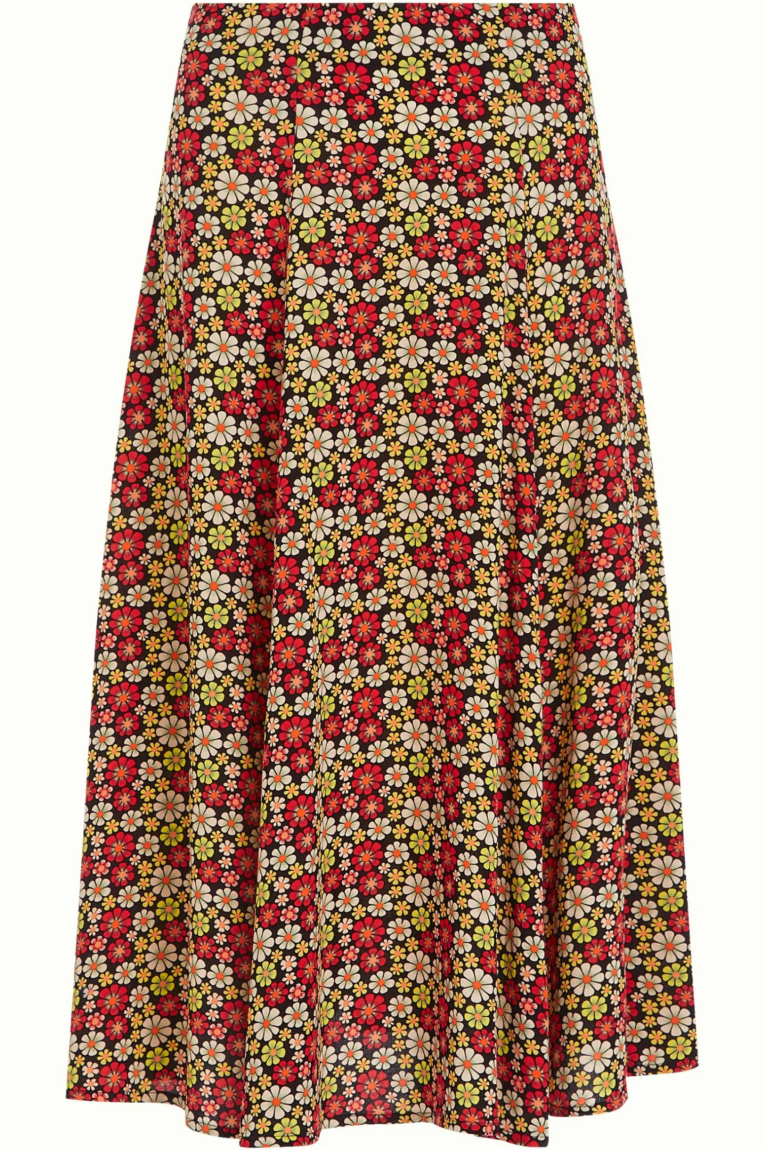 King Louie Rokken|Laia Skirt Jackie Fiery Red