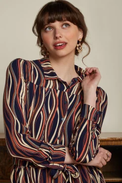 King Louie Jurken|Lalia Dress Merrill Blue