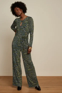 King Louie Jumpsuits|Lee Jumpsuit Glam Dragonfly Green