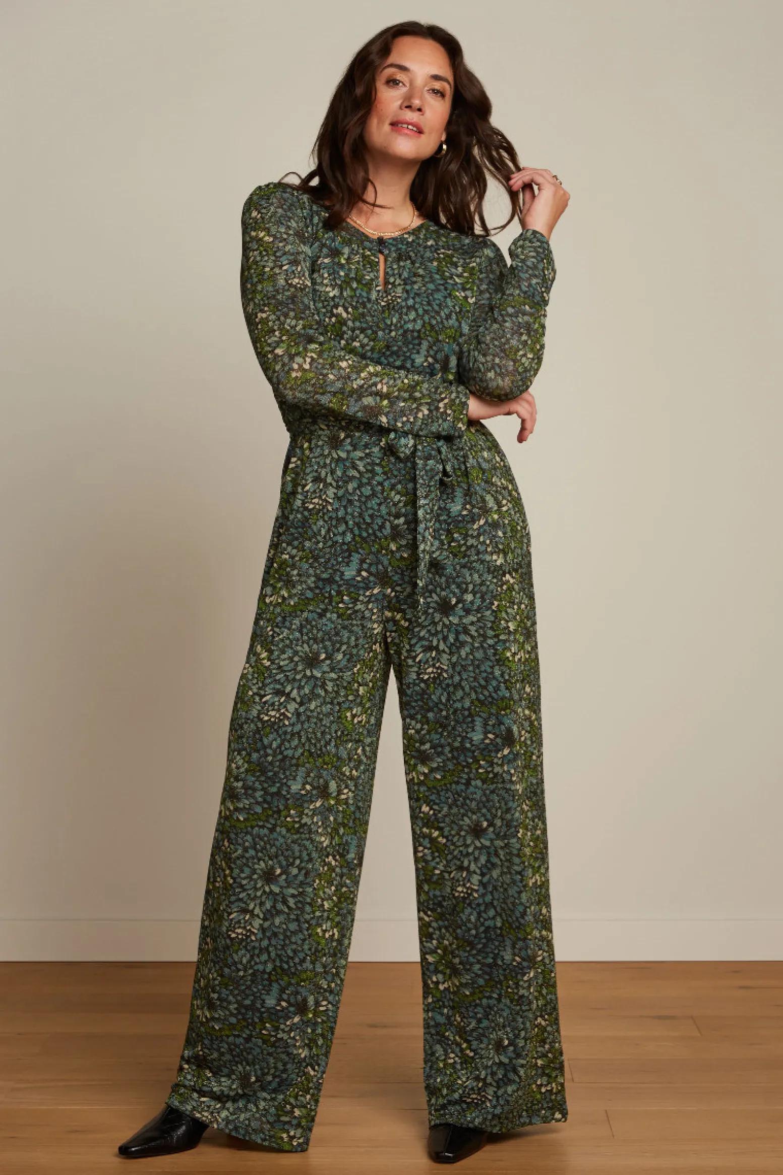 King Louie Jumpsuits|Lee Jumpsuit Glam Dragonfly Green