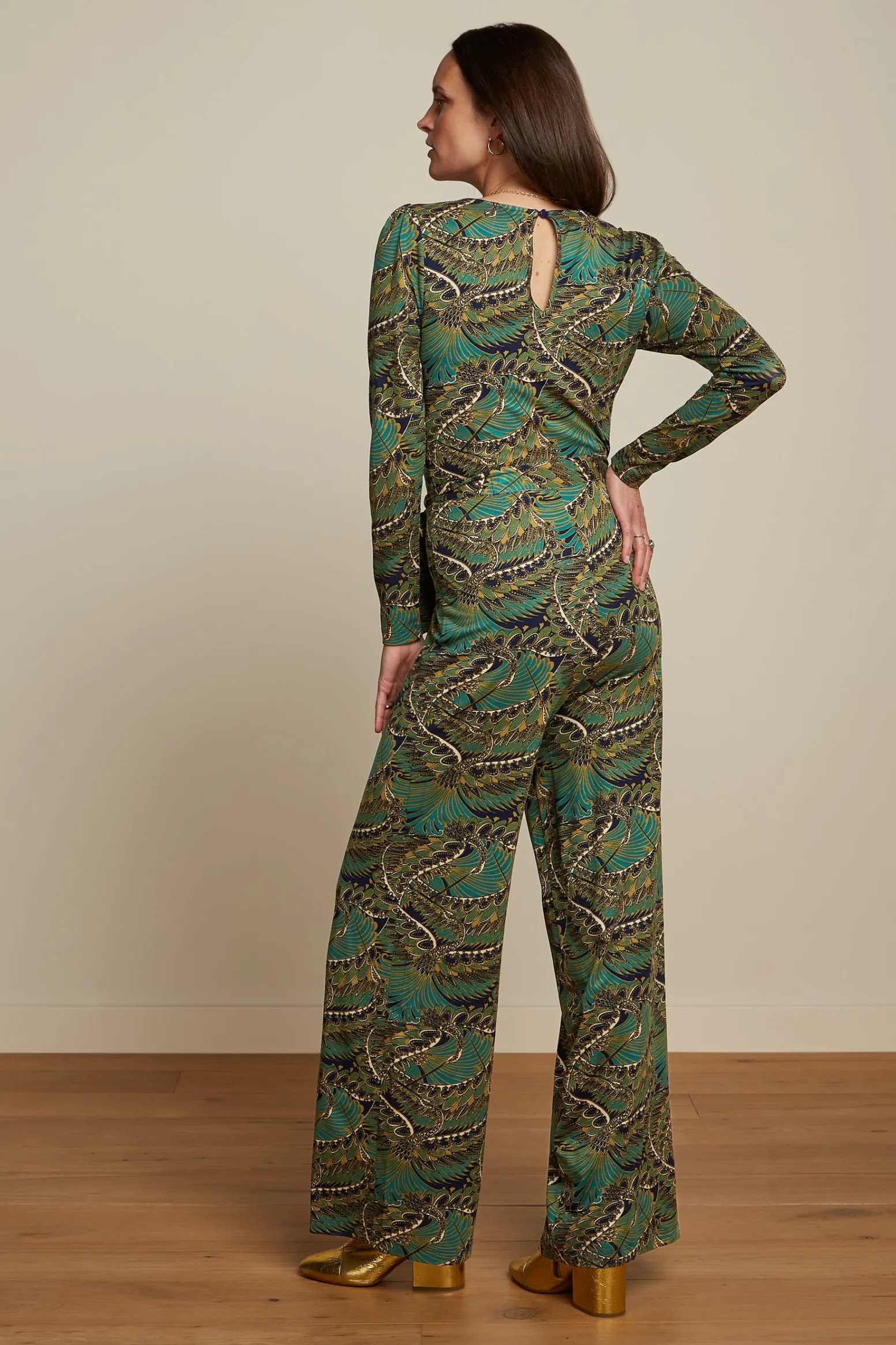 King Louie Jumpsuits|Lee Jumpsuit Venus Blue