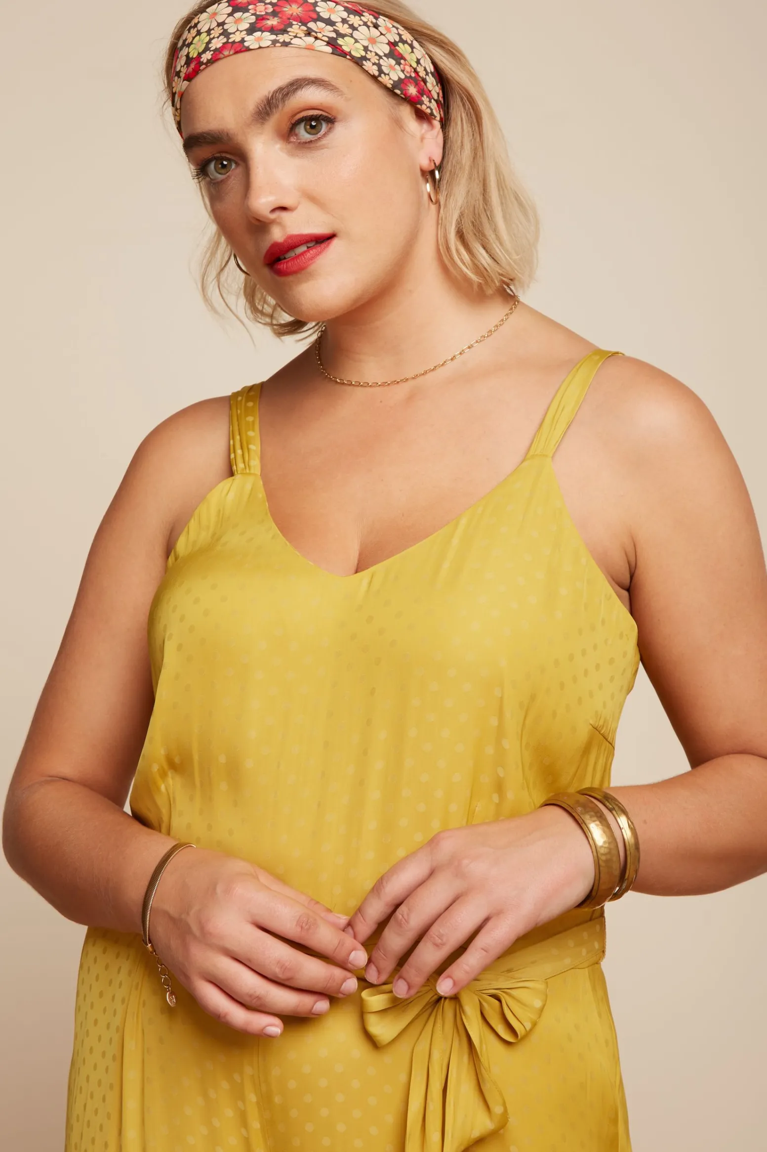 King Louie Jumpsuits|Lenny Jumpsuit Bisque Tuscan Yellow