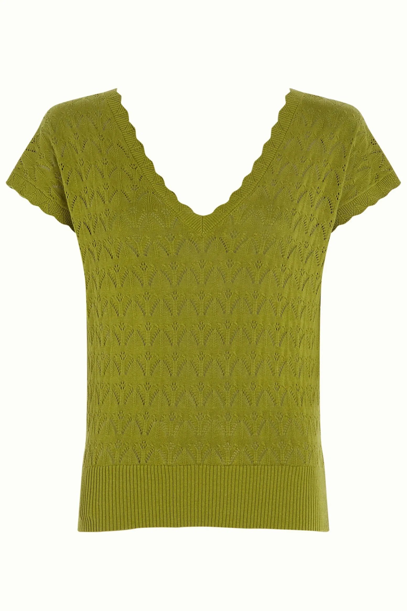 King Louie Tops & Shirts|Lila V Top Rocky Ajour Woodbine Green