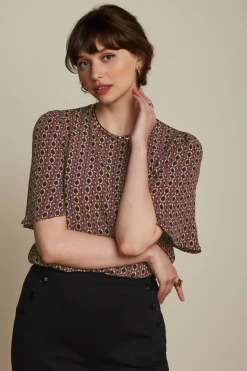 King Louie Tops & Shirts|Lizzy Top Hoopah Mesa Pink