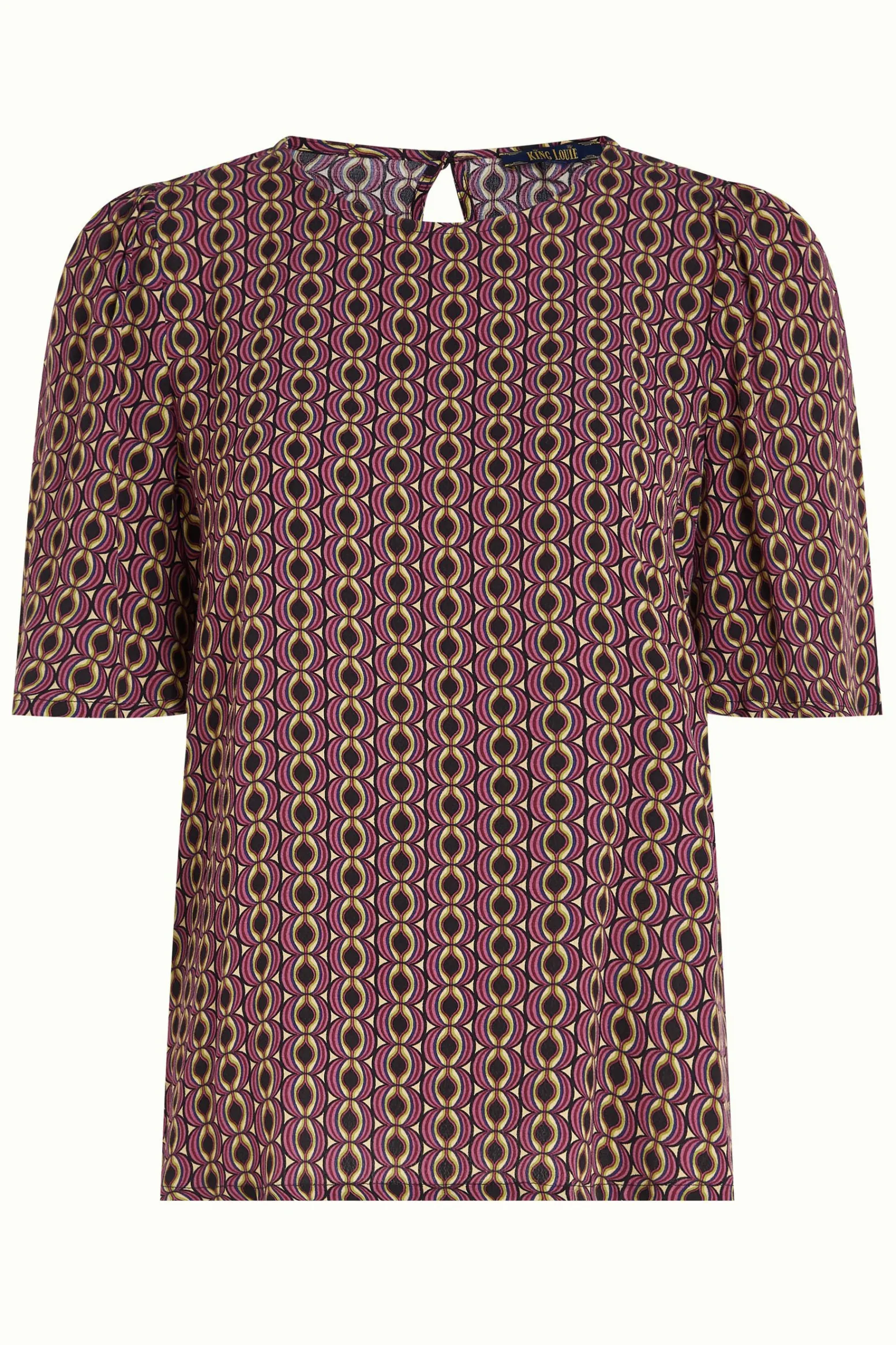 King Louie Tops & Shirts|Lizzy Top Hoopah Mesa Pink