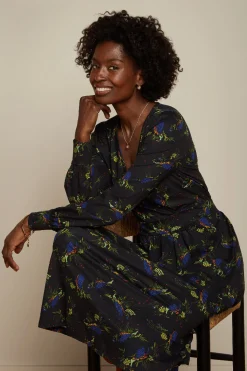 King Louie Jurken|Loretta Dress Radiant Black