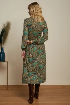 King Louie Jurken|Loretta Dress Venus Blue