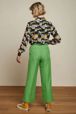 King Louie Blouses|Maisie Blouse Rebelle Black