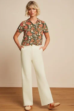 King Louie Blouses|Maisie Blouse Ryder Langoustino Orange
