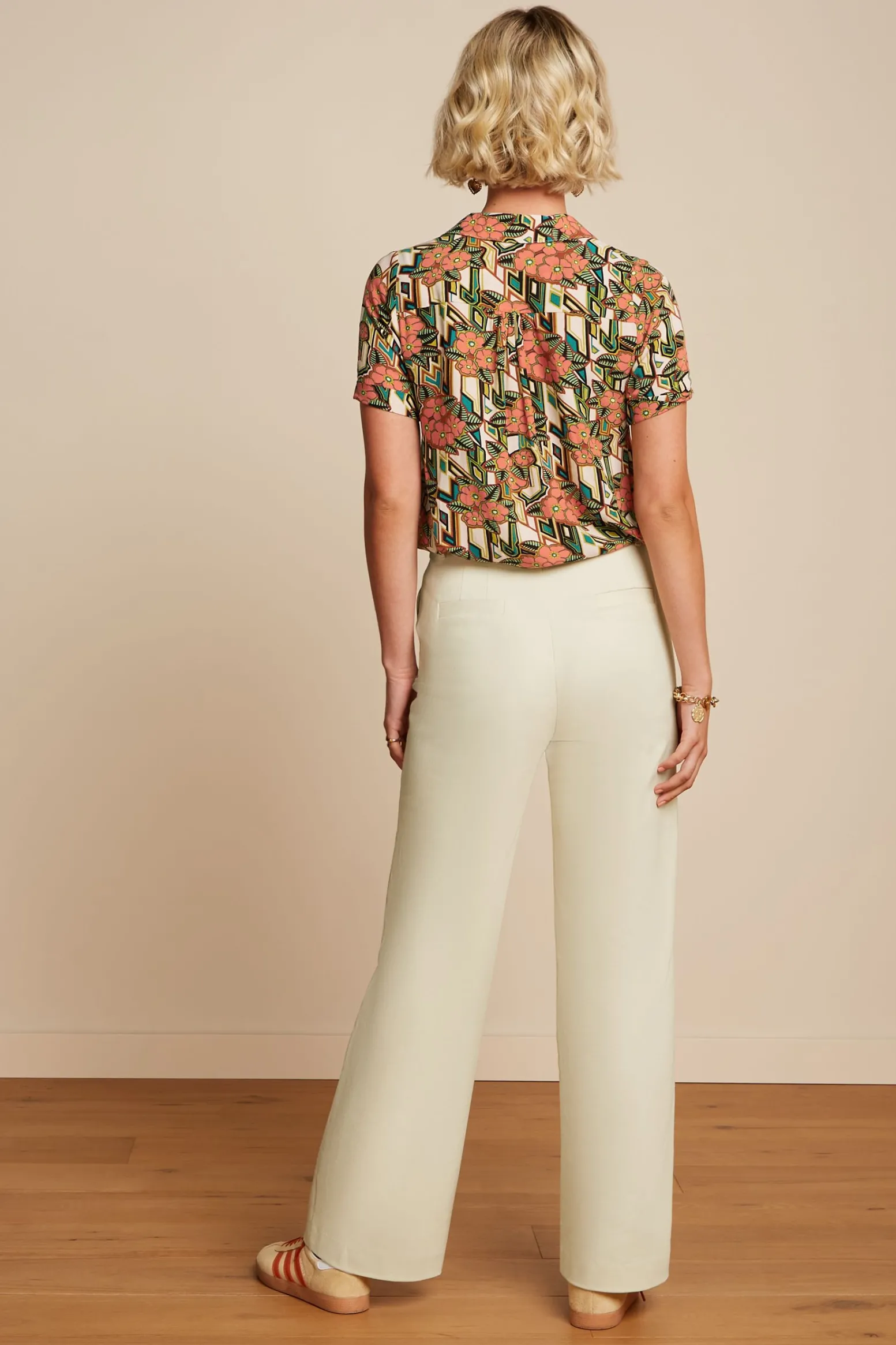 King Louie Blouses|Maisie Blouse Ryder Langoustino Orange
