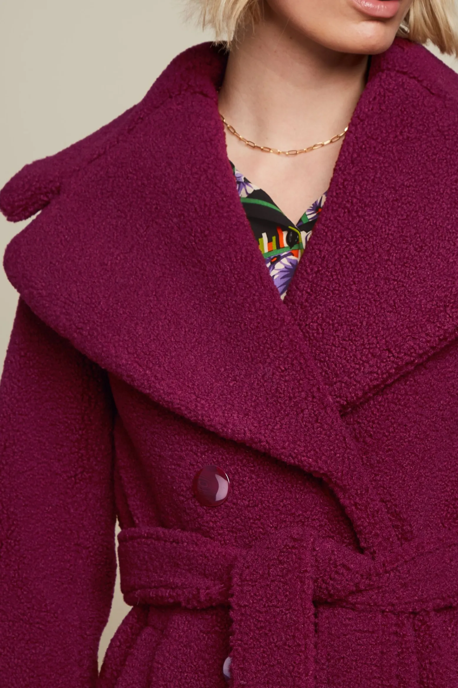 King Louie Jassen & Blazers|Mary Coat Murphy Beaujolais Red