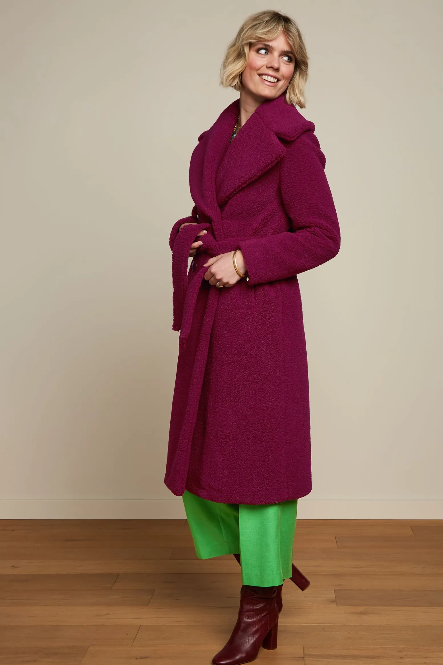 King Louie Jassen & Blazers|Mary Coat Murphy Beaujolais Red