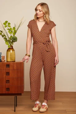 King Louie Jumpsuits|Mary Jumpsuit Miro Jalapeno Red