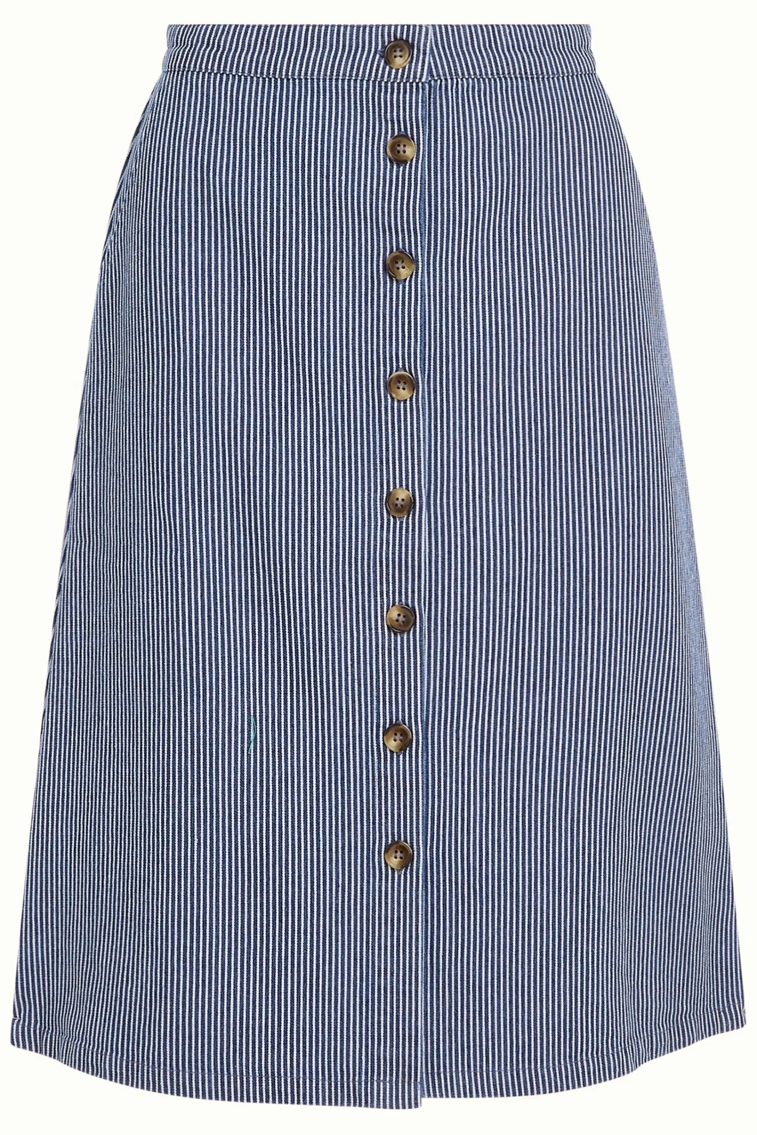 King Louie Rokken|Mary Skirt Osei Stripe Denim Blue