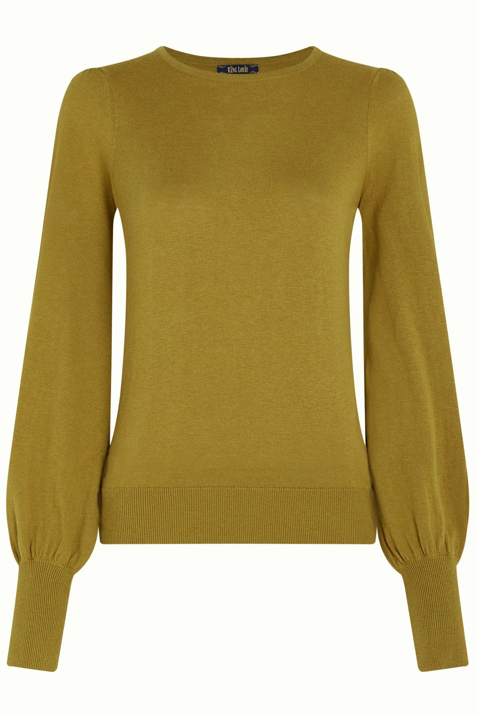 King Louie Tops & Shirts|Maya Top Cocoon Curry Yellow