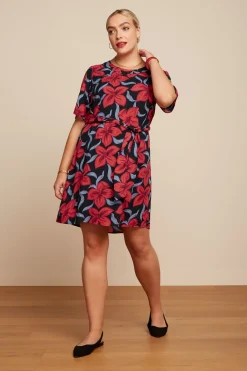 King Louie Jurken|Mila Tunic Dress Deacon Black