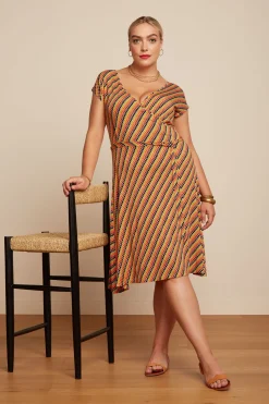 King Louie Jurken|Mira Dress Gallery Streeple Blue