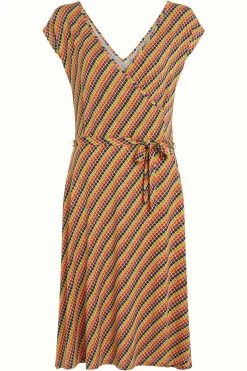 King Louie Jurken|Mira Dress Gallery Streeple Blue