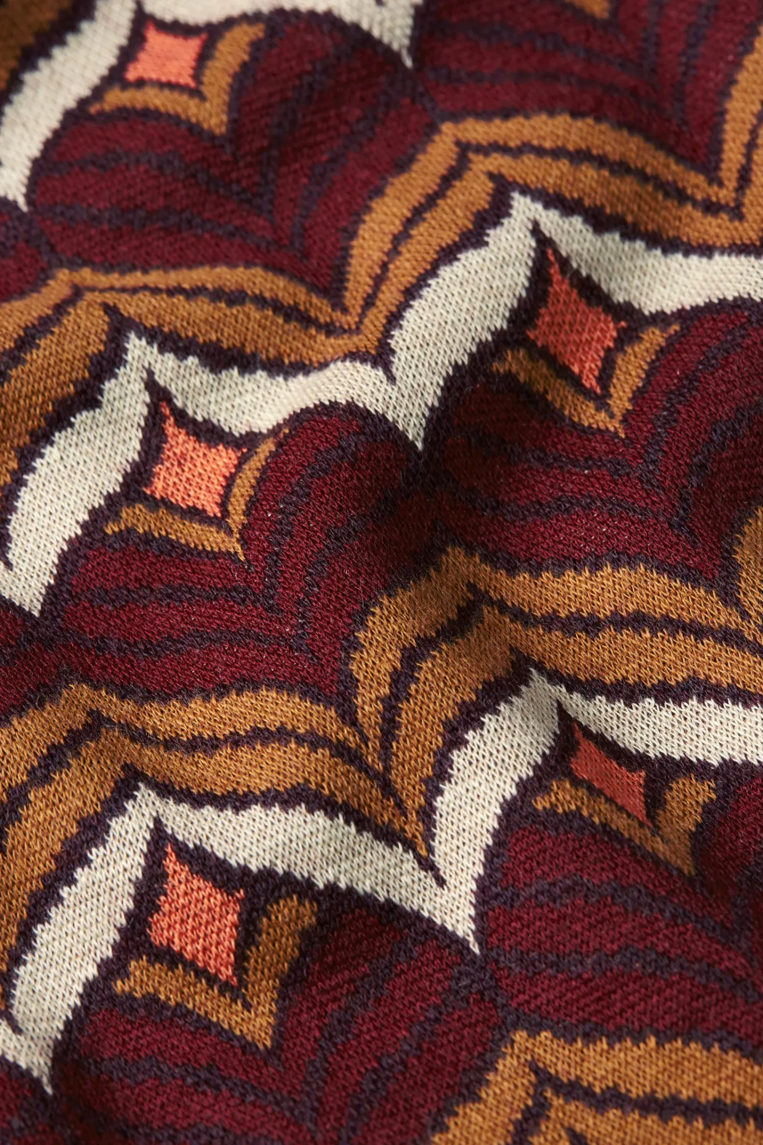 King Louie Jurken|Mod Dress Lounge Cabernet Red