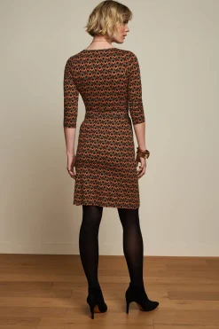 King Louie Jurken|Mona Dress Quentin Black