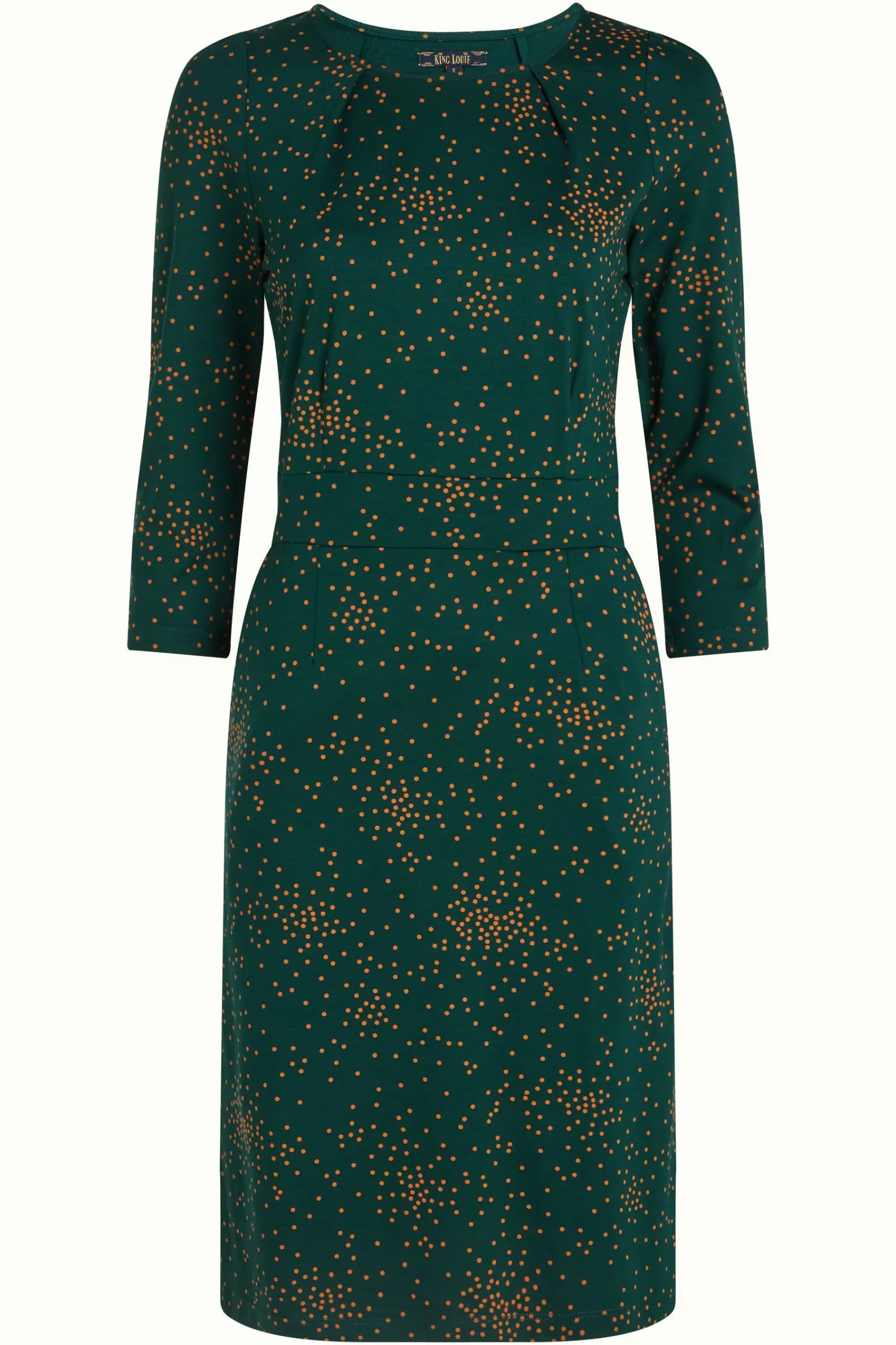 King Louie Jurken|Mona Dress Valentine Pine Green