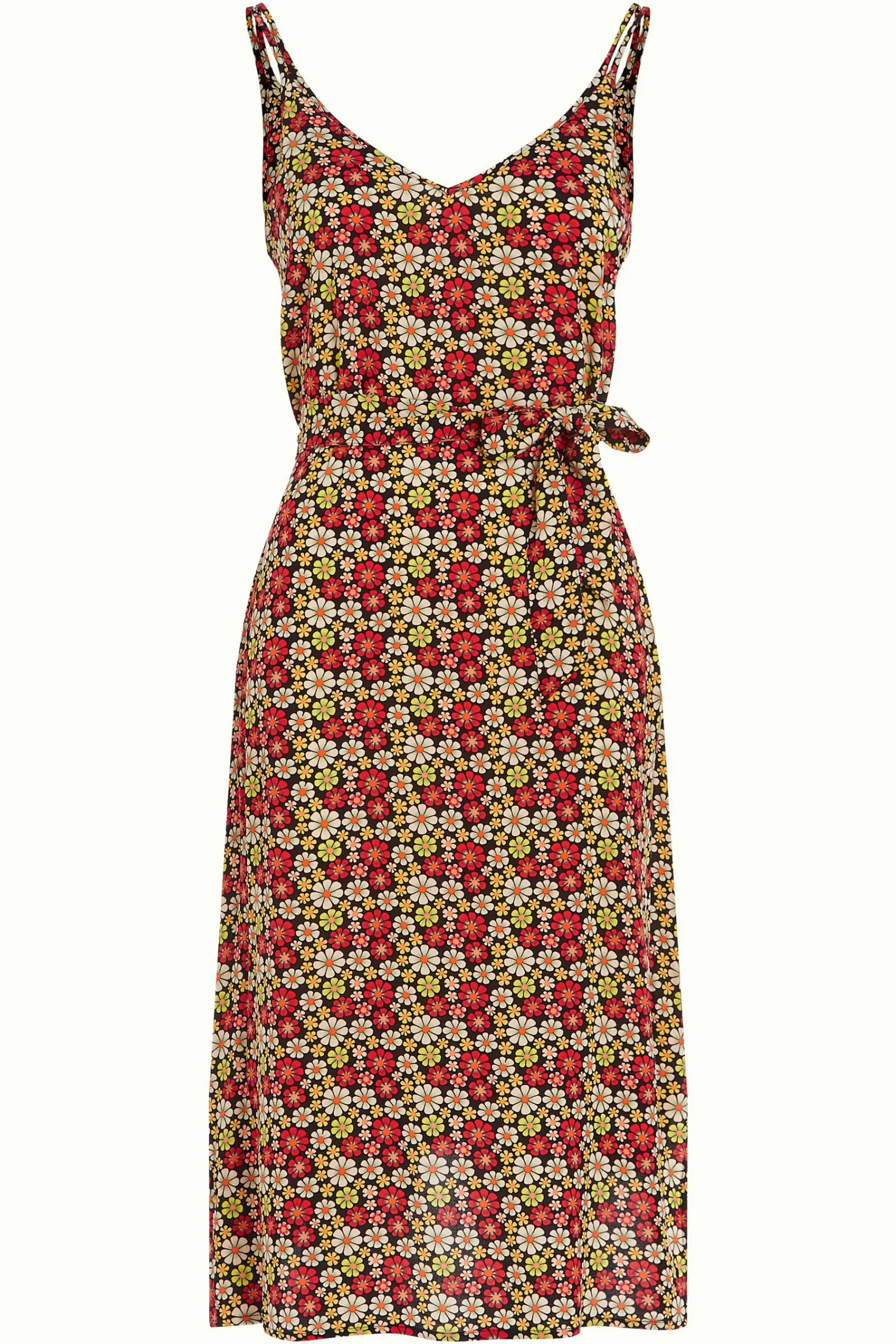 King Louie Jurken|Nadya Dress Jackie Fiery Red
