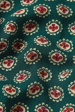King Louie Blouses|Nala Blouse Elliot Pine Green