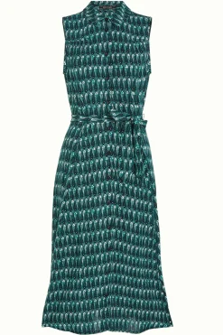 King Louie Jurken|Nova Dress Mahi Black