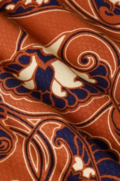 King Louie Broeken|Palazzo Pants Cecilia Spicy Brown