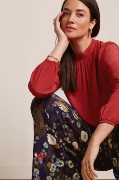 King Louie Broeken|Palazzo Pants Rising Evening Blue