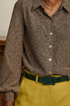 King Louie Accessoires|Patent Belt Sycamore Green