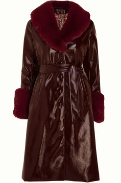 King Louie Jassen & Blazers|Peyton Coat Outshine Bordeaux Red