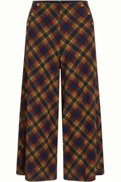 King Louie Broeken|Pia Culotte Bennet Evening Blue
