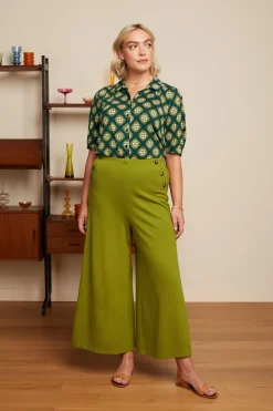 King Louie Broeken|Pia Culotte Milano Uni Woodbine Green