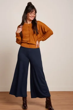 King Louie Broeken|Pia Culotte Milano Uni Evening Blue