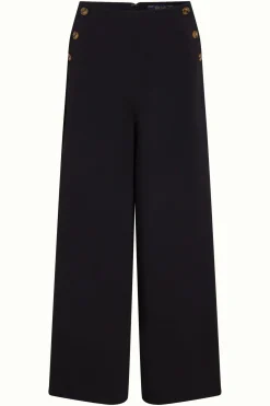 King Louie Broeken|Pia Pants Broadway Black