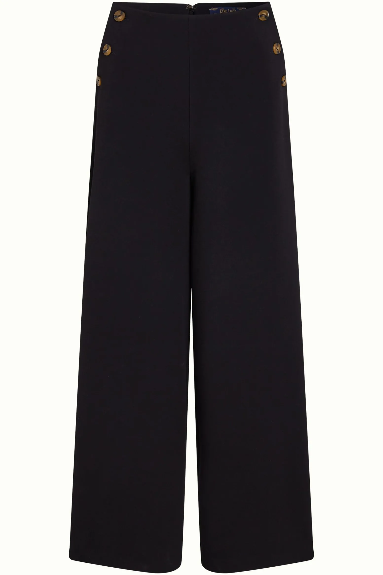King Louie Broeken|Pia Pants Broadway Black