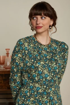 King Louie Jurken|Polly Dress La Sarre Black