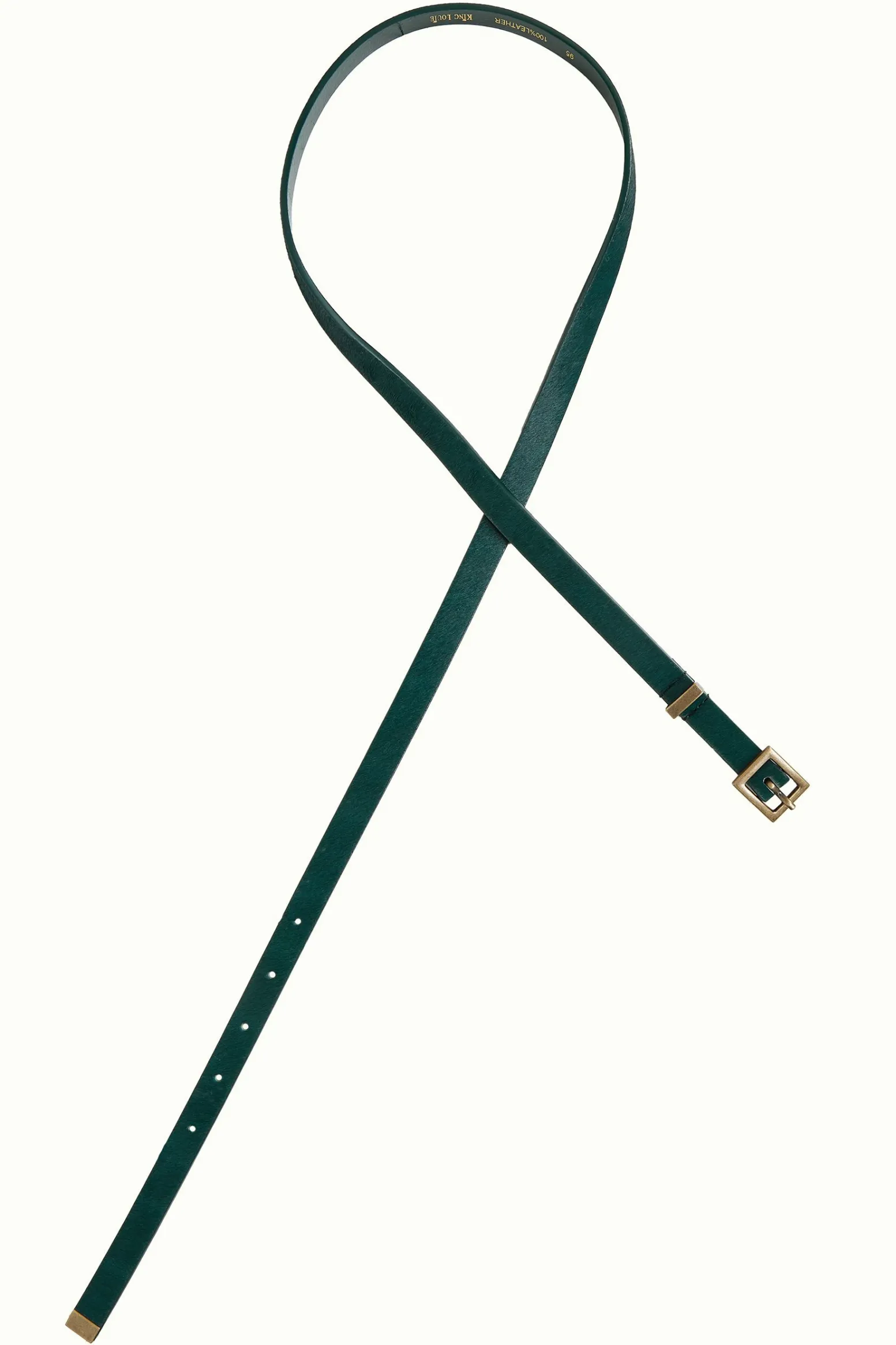King Louie Accessoires|Ponyskin Belt Forest Green