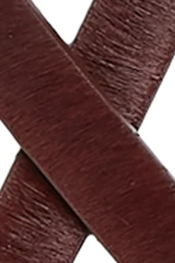 King Louie Accessoires|Ponyskin Belt Cabernet Red