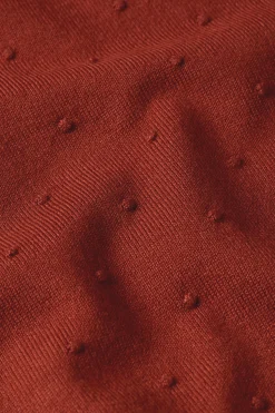King Louie Vesten|Raglan Cardi Droplet Henna Red