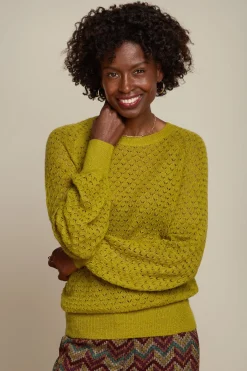 King Louie Tops & Shirts|Raglan Top Deco Lentil Green