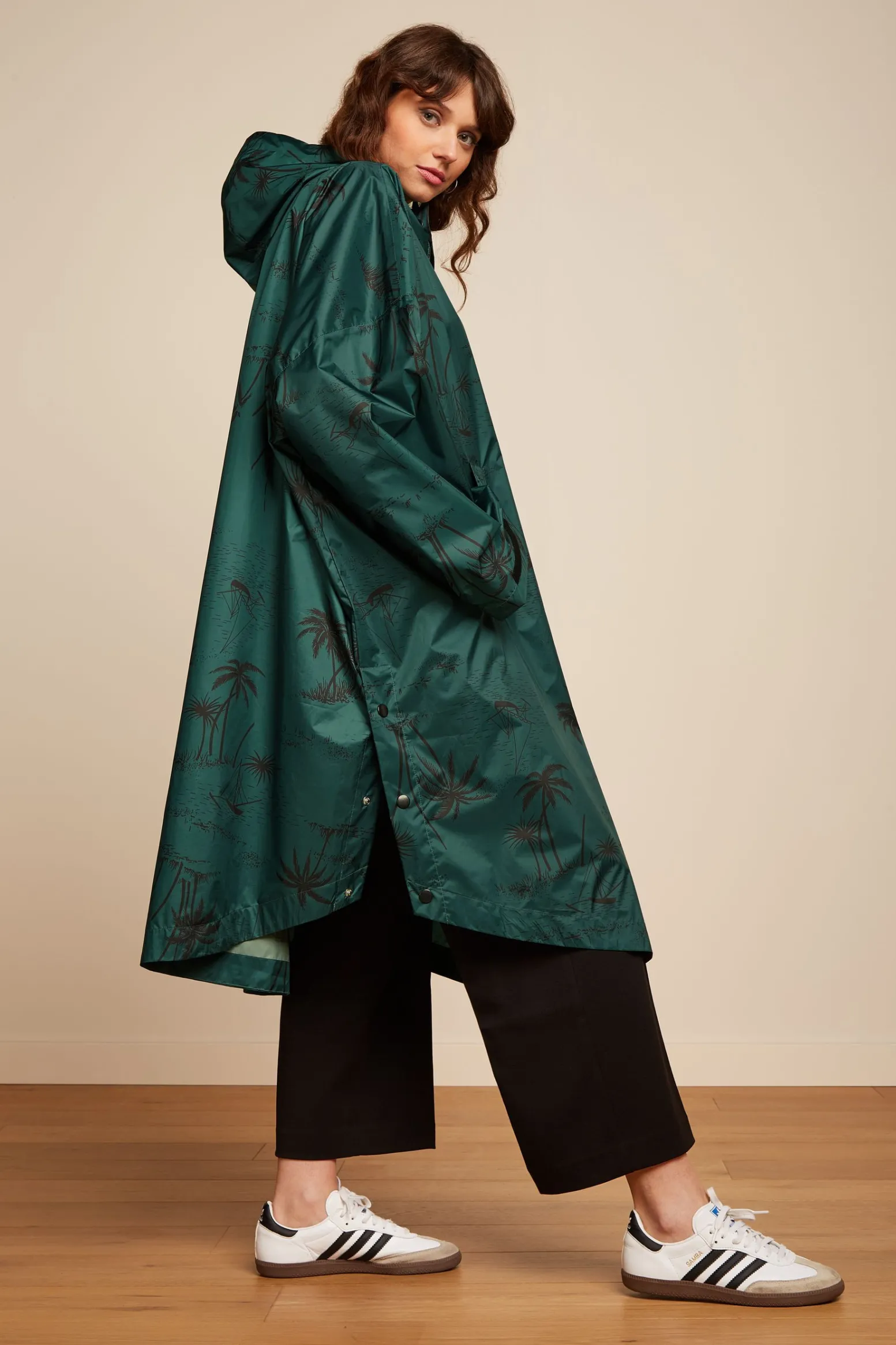 King Louie Jassen & Blazers|Rainponcho Rain Ponderosa Green