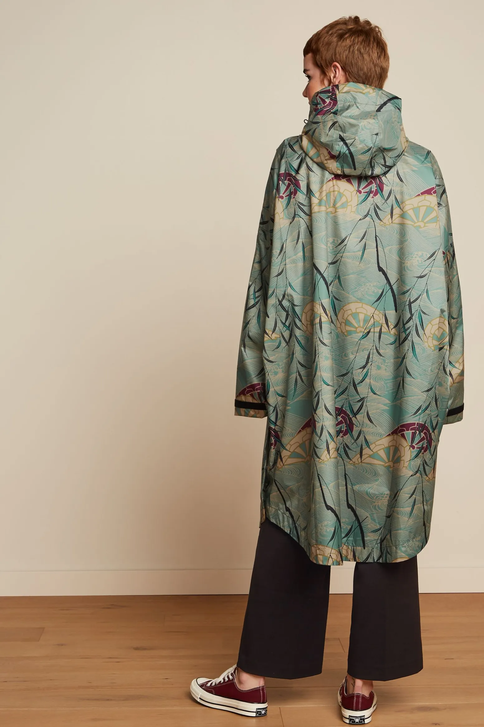 King Louie Jassen & Blazers|Rainponcho Rain Dusty Turquoise