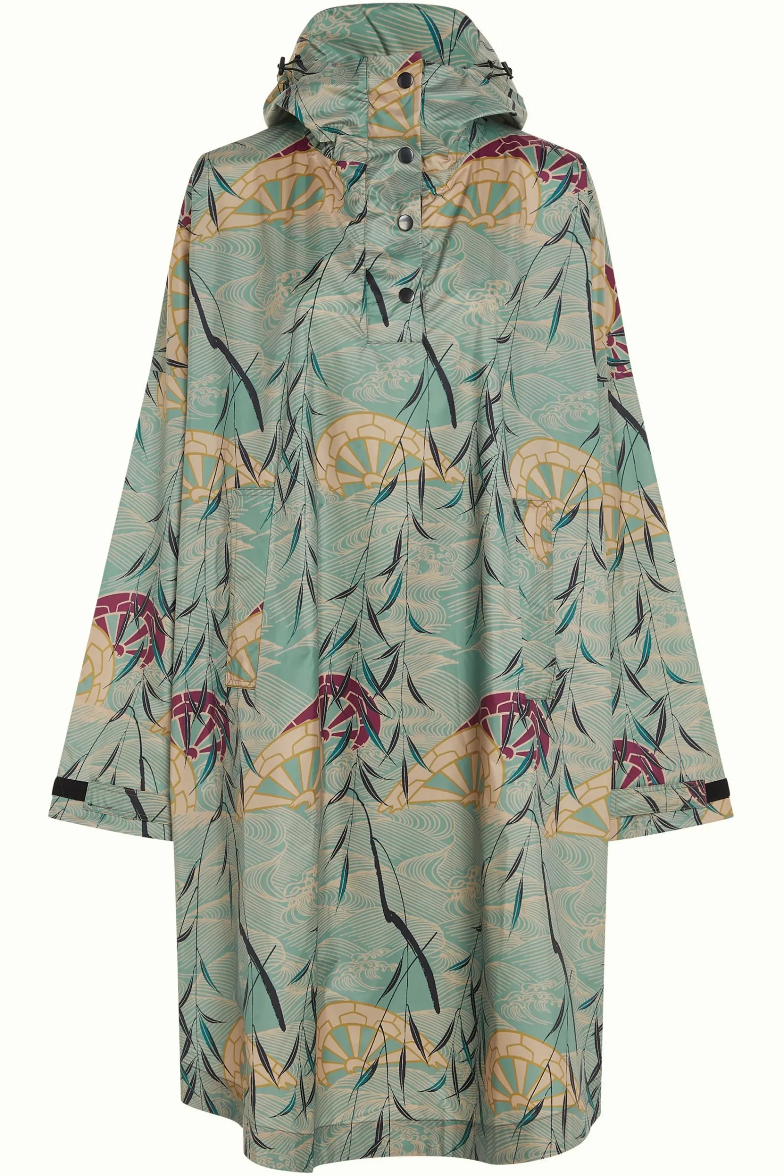 King Louie Jassen & Blazers|Rainponcho Rain Dusty Turquoise